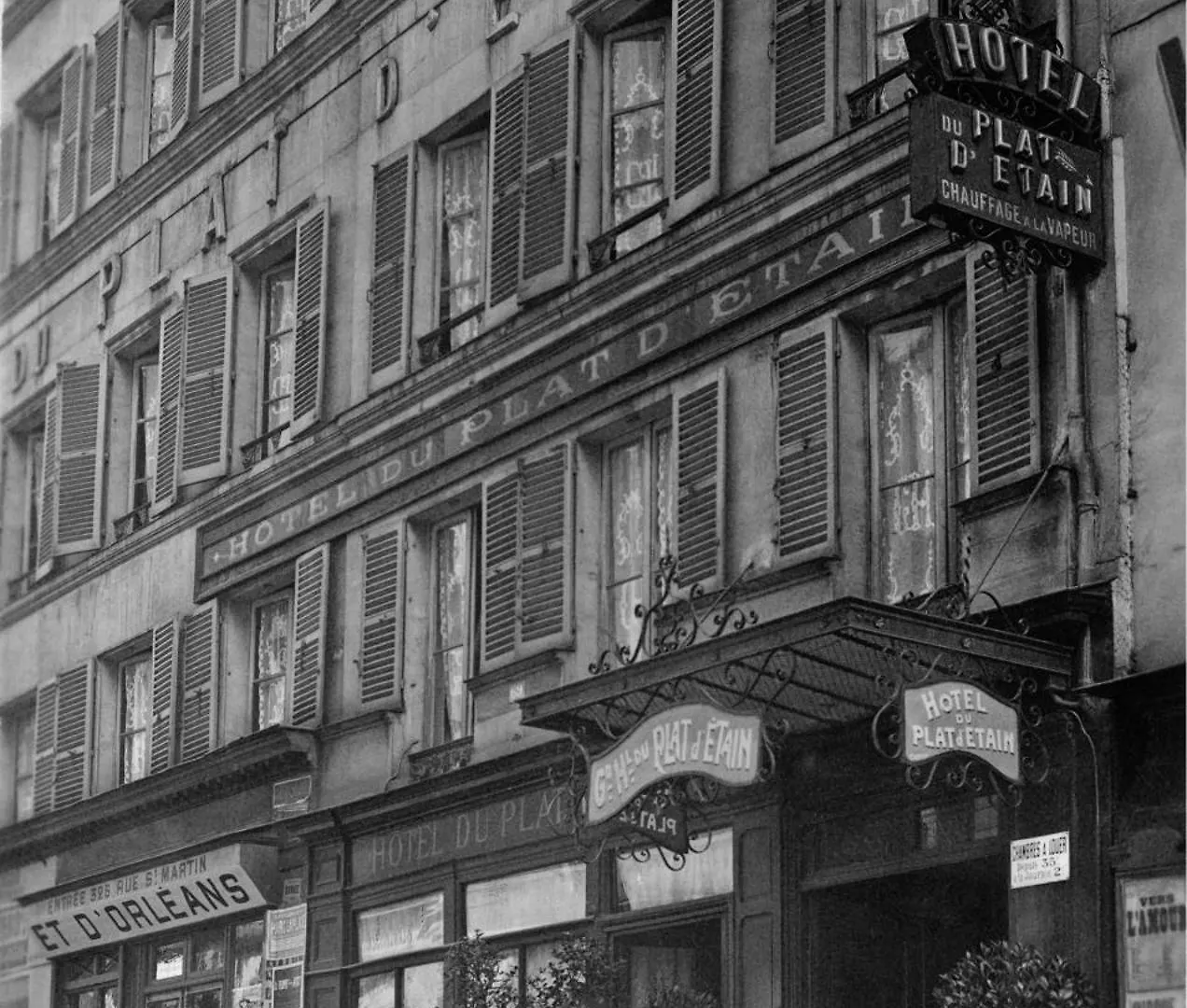Hotel Du Plat D'etain Paris